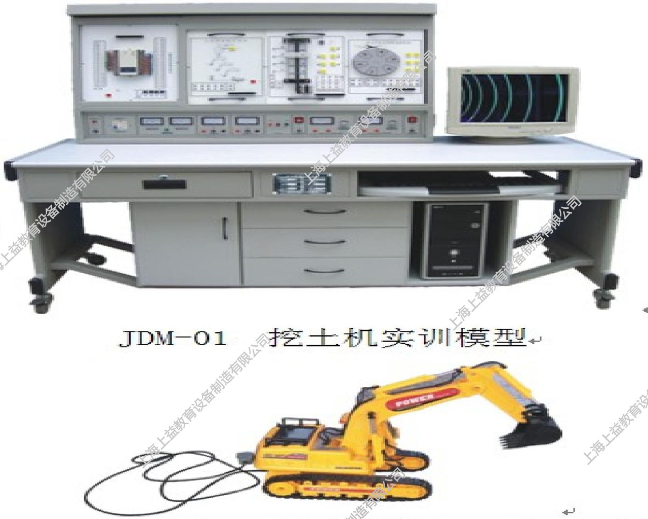 SYPLC-02D PLC可編程控制系統(tǒng)、微機接口及微機應(yīng)用綜合實驗裝置（功能增強型）（立式，掛箱積木式）